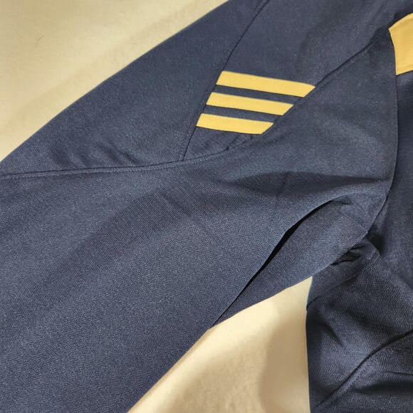 Notre Dame Fighting Irish Jacket Adidas ClimaLite Scorch Full Zip Mens Small - Picture 3 of 11